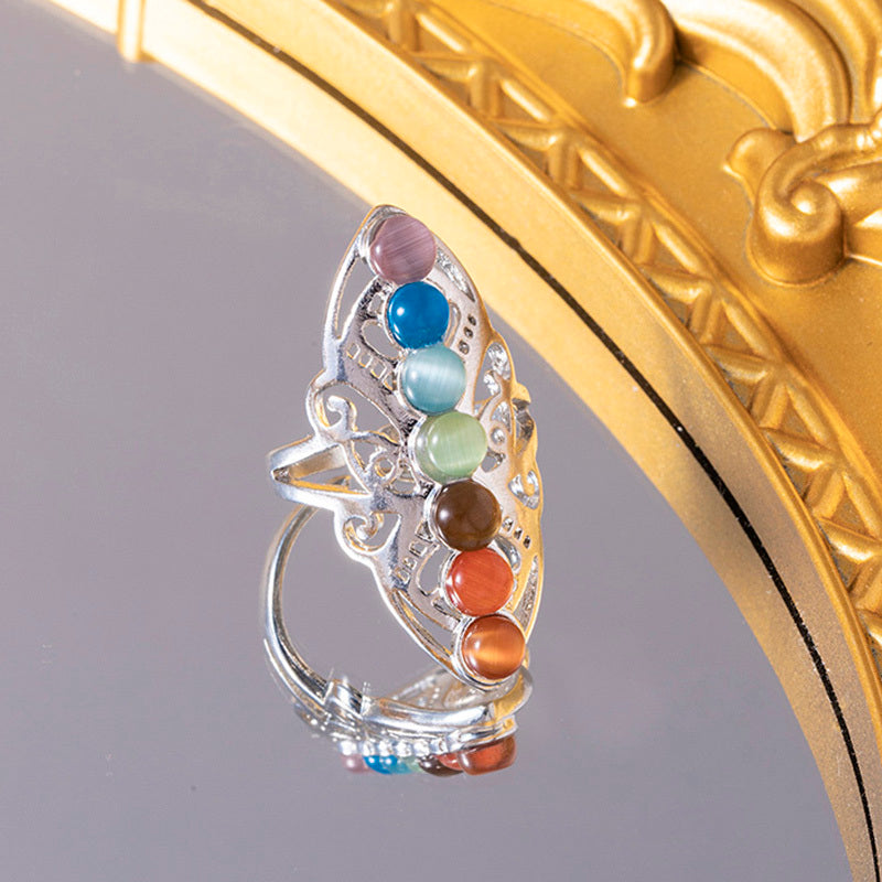 7 Chakra Stone Ring