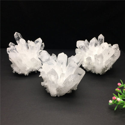 Natural White Crystal Cluster