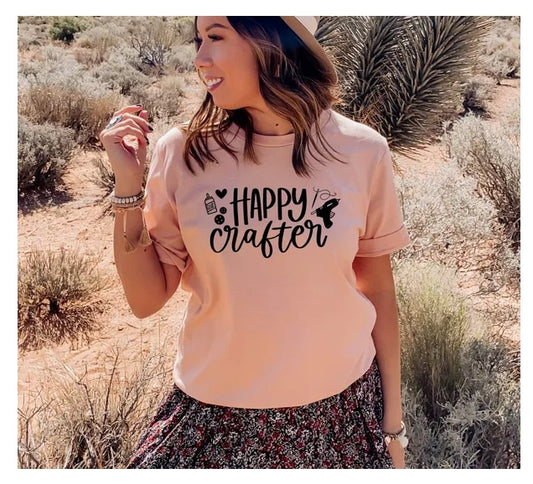 Happy Crafter T Shirt