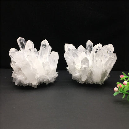 Natural White Crystal Cluster