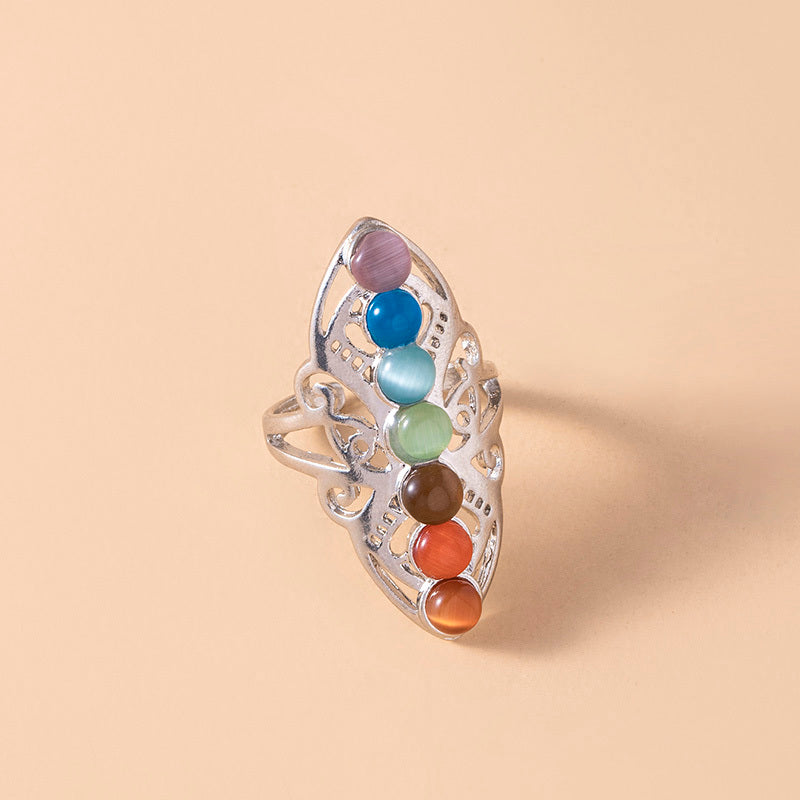 7 Chakra Stone Ring